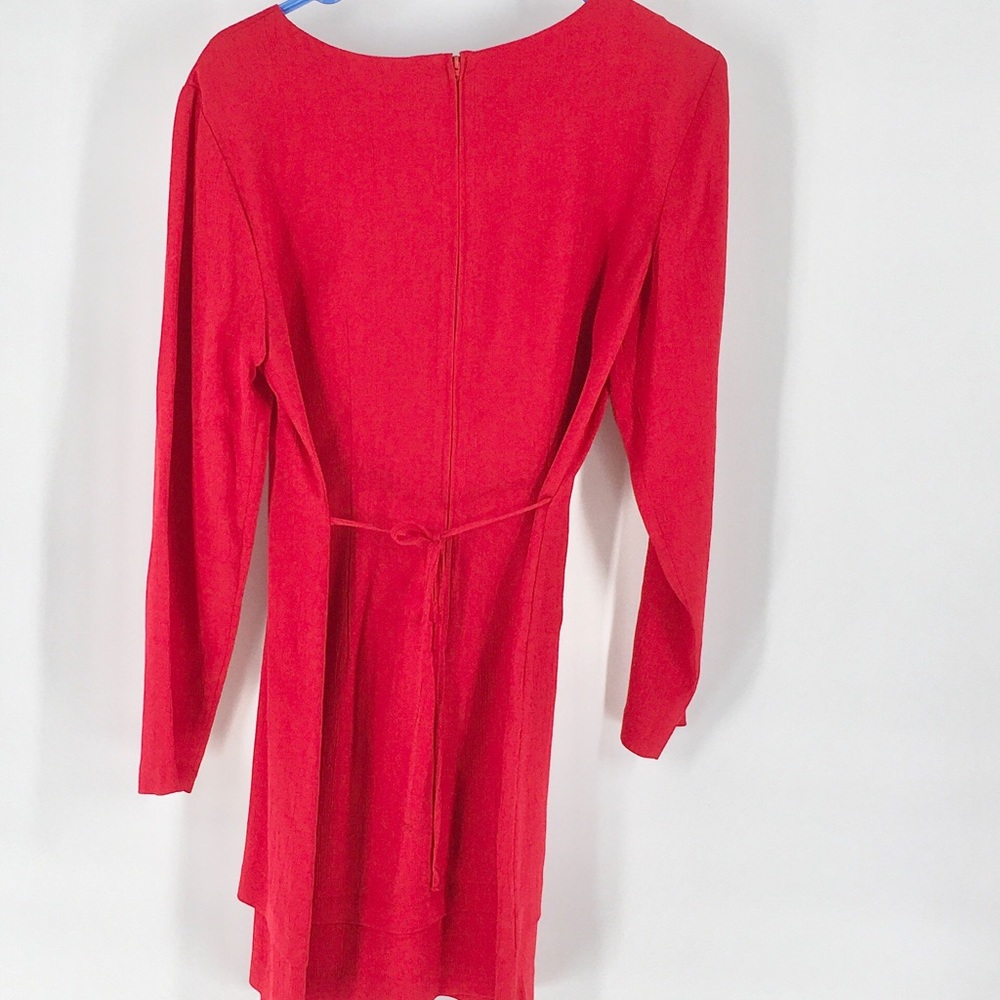 ⬇️$25 VTG Wayne Diamond Red Tie Back Dress…